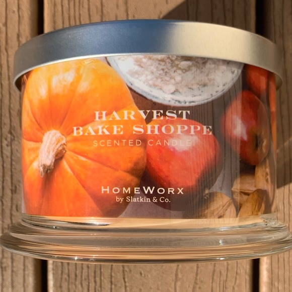 🆕 HARVEST BAKE SHOPPE HARRY SLATKIN HOMEWORX 4 WICK, 18oz CANDLE NWTS! - Picture 1 of 5
